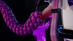 Futanari Yukarin Restraint Masturbation Bullying - ﻿3D animation on Crohasit