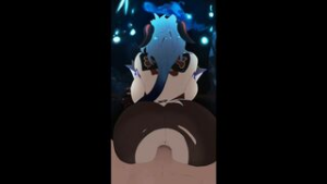 Ganyu [Angel] - Genshin Impact animation on Crohasit