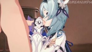 Genshin Impact – Having Sex with Eula - ﻿3D animation on Crohasit