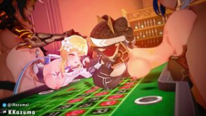 [Genshin Impact] Sex Group [IKazumal] - Genshin Impact animation on Crohasit