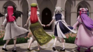 Ghost Dance Group Exercise – Hornowl - Touhou animation on Crohasit