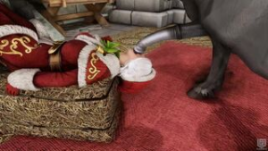 Giftmas Honse - rule34 animation on Crohasit