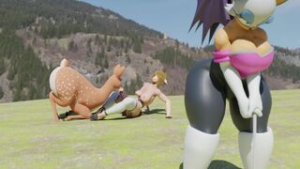 Golf blowjob - ﻿3D animation on Crohasit