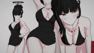 HMV Empty eyes - ﻿3D animation on Crohasit