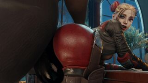 Harley Quinn (Injustice Outfit) - Batman animation on Crohasit