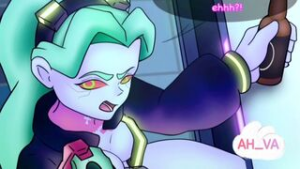 Having fun with Rebecca Cyberpunk - Cyberpunk Edgerunners animation on Crohasit