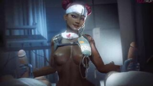 (Hentai JOI)Lifeline Revives You [Lifeline] (Quickshot, Handjob, Apex Legends) - ﻿3D animation on Crohasit