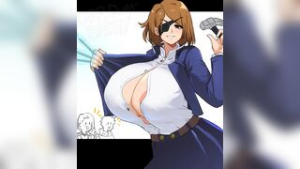 Hey OPAPI!!!! Nobara Is Back (Topless) - Jujutsu Kaisen animation on Crohasit