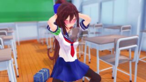 Hikari Futa Blowjob - ﻿3D animation on Crohasit