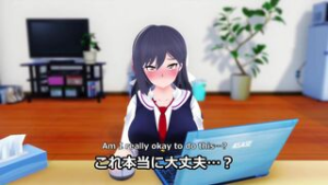 Hikari public Pee - ﻿3D animation on Crohasit