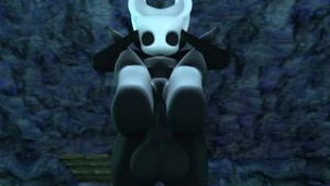 Hollow knight x hornet - ﻿3D animation on Crohasit