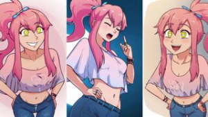 Hot EDIT: Horny Girls compilation in a chronological order (Derpixon) 2025 - 2D animation on Crohasit