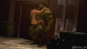 Hulk x Wolverine - Marvel animation on Crohasit