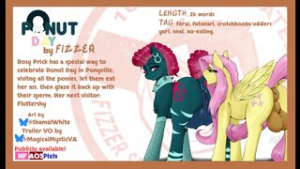 It’s Donut Day in Ponyville! Or rather, Ponut Day! [Fizzer] - My Little Pony Friendship is Magic animation on Crohasit