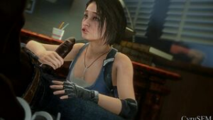 Jill’s thorough inspection Part 1 [CyruSFM] - Resident Evil animation on Crohasit