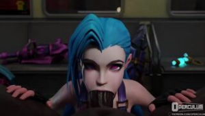 Jinx was bored so…[Operculum] - League of Legends animation on Crohasit