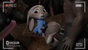 Judy Hopps Loves Gangbangs - ﻿3D animation on Crohasit