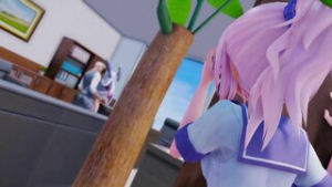 KhaoMMD Voyeur Futa Thighjob - ﻿3D animation on Crohasit