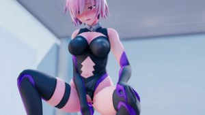 KhaoMMD masturbation in front of - ﻿3D animation on Crohasit