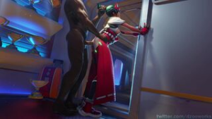 Kiriko’s pumping heals Clothed (blacked) [Dzooworks] - Overwatch animation on Crohasit