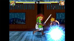 Link x Cloud - Final Fantasy vii animation on Crohasit