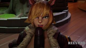 Loki Pays a Visit To Squirrel Girl - ﻿3D animation on Crohasit