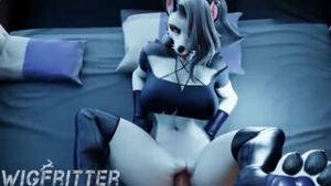 Loona sex 2 - helluva boss animation on Crohasit