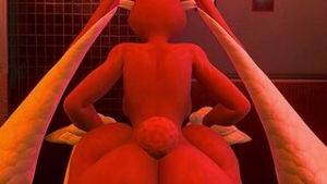 Lopunny Ride - ﻿3D animation on Crohasit