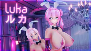 Luka ルカ | Masked bitcH | Vocaloid Oppai - ﻿3D animation on Crohasit