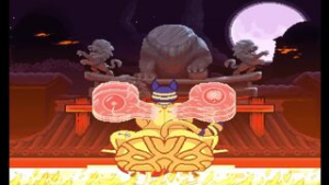 MUGEN – 3 Stage Showcase for Futa Queen Ankha on Truffe - Animal Crossing animation on Crohasit