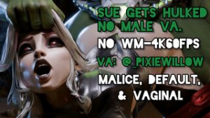 Malice Gets Hulked [Default-Vaginal] [TheCount] - ﻿3D animation on Crohasit