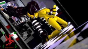 Marie and Chika`s timeout - Five Nights at Freddy's animation on Crohasit