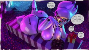 Marie’s surprise - ﻿3D animation on Crohasit