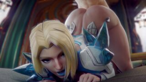 Marvel Rivals – Emma [White][FPSBlyck]{4K60FPS] - ﻿3D animation on Crohasit