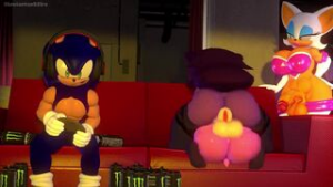 Meeting Sonic’s Mon 3 - ﻿3D animation on Crohasit