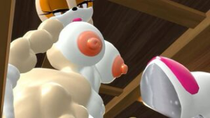 [Megaswitchsfm] Vanilla x Rouge (WIP) - ﻿3D animation on Crohasit