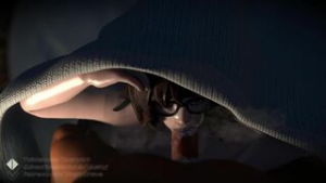 Mei’s Midnight Mess [Messy Blowjob] - ﻿3D animation on Crohasit