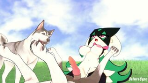 Meowscarada vs Dogs - Pokemon animation on Crohasit