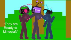 Minecraft Skibidi Toilet 1: TV Woman & Speaker Woman & Camera Woman - Minecraft animation on Crohasit