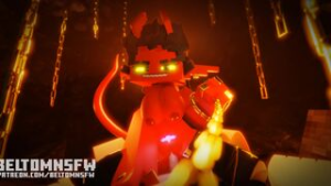 Minecraft Tsubaki sex (beltomNSFW) - ﻿3D animation on Crohasit