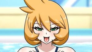 Misty(G/S)-Titty fuck - Pokemon animation on Crohasit