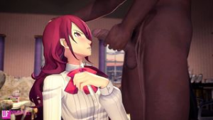 Mitsuru Handjob [Windfall] - ﻿3D animation on Crohasit