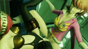 Mitsuru Vs. Shadow Yukari - Persona animation on Crohasit