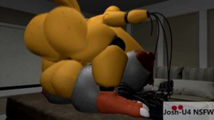 Molten freddy in paradise - ﻿3D animation on Crohasit