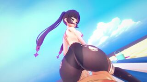 Mona (Genshin Impact) [Poison] - ﻿3D animation on Crohasit