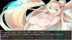 Monster Girl Quest Paradox Tamamo (MR) Riding Drain - Monster Girl Quest animation on Crohasit