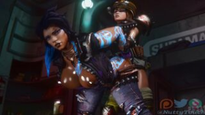 Moze’s Iron Bear [Futa/Fem] [NuttyTouch] - ﻿3D animation on Crohasit