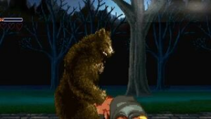 Mr.Bear rapes Birdie - Mugen animation on Crohasit