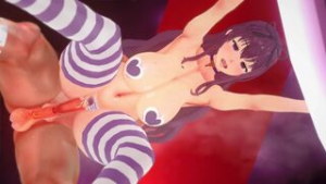 Murasaki (Senran Kagura) - ﻿3D animation on Crohasit