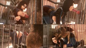 NONAME55: Elizabeth’s Doggy Cage - ﻿3D animation on Crohasit